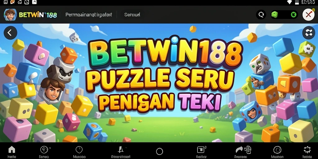 Tampilan gameplay BETWIN188 yang menarik dan penuh warna.