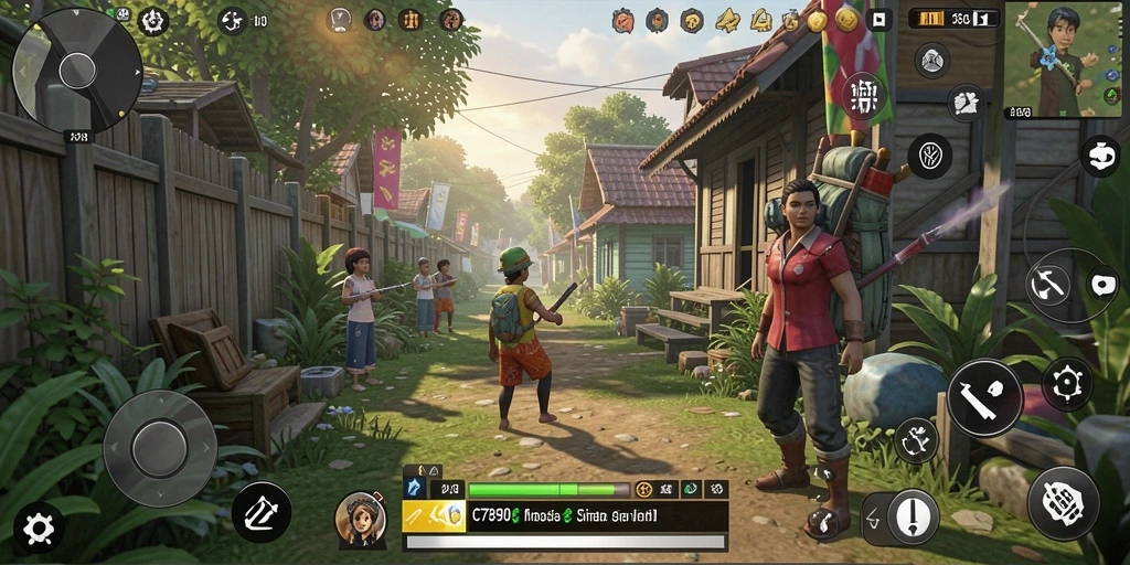 Screenshot C7890 menampilkan pengalaman gameplay simulasi yang seru dan mendalam.