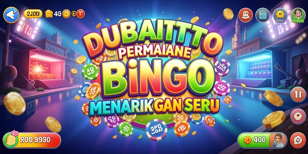 Tampilan gameplay yang seru di DUBAITOTO, aplikasi Bingo terbaik.