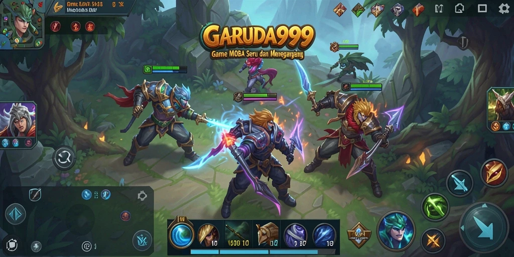 Tampilan gameplay GARUDA999 yang seru dan mendebarkan.