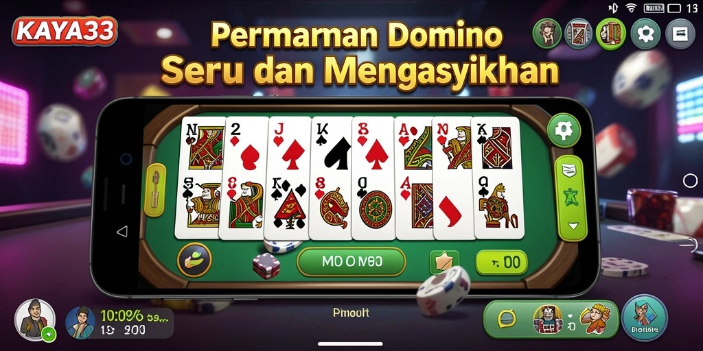 Tampilan gameplay KAYA33 yang menarik dan penuh warna.
