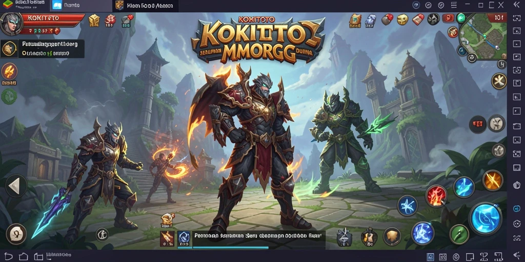 Gameplay seru dalam petualangan MMORPG KOKITOTO.