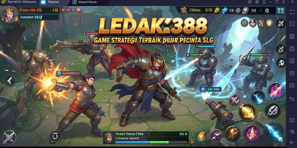 Gameplay seru dan strategis dalam LEDAK388 yang menantang.