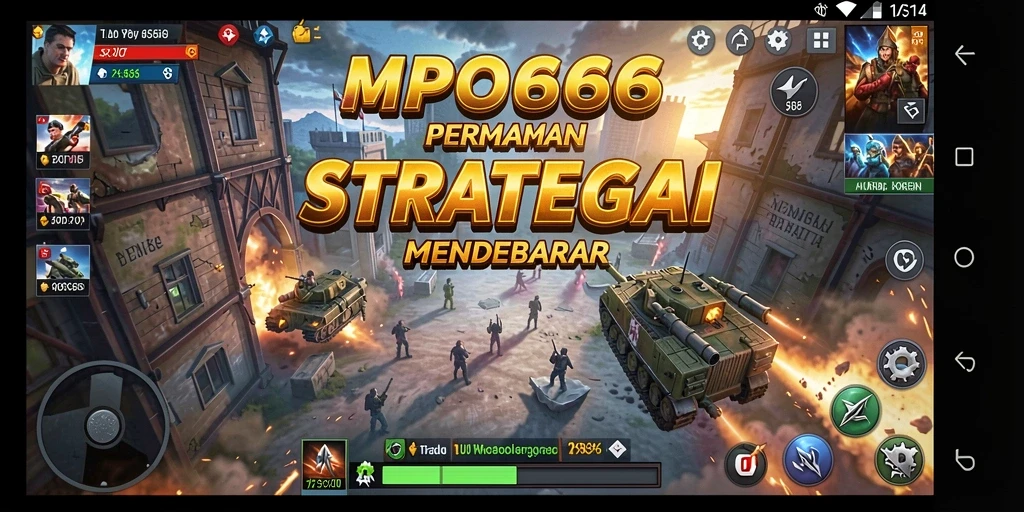 Tangkapan layar utama MPO666 menunjukkan strategi pertempuran yang mendalam.