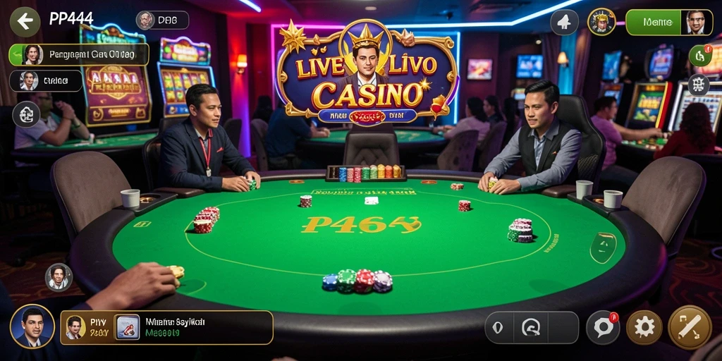 Gameplay menarik dari PP444 di dunia Live Casino.